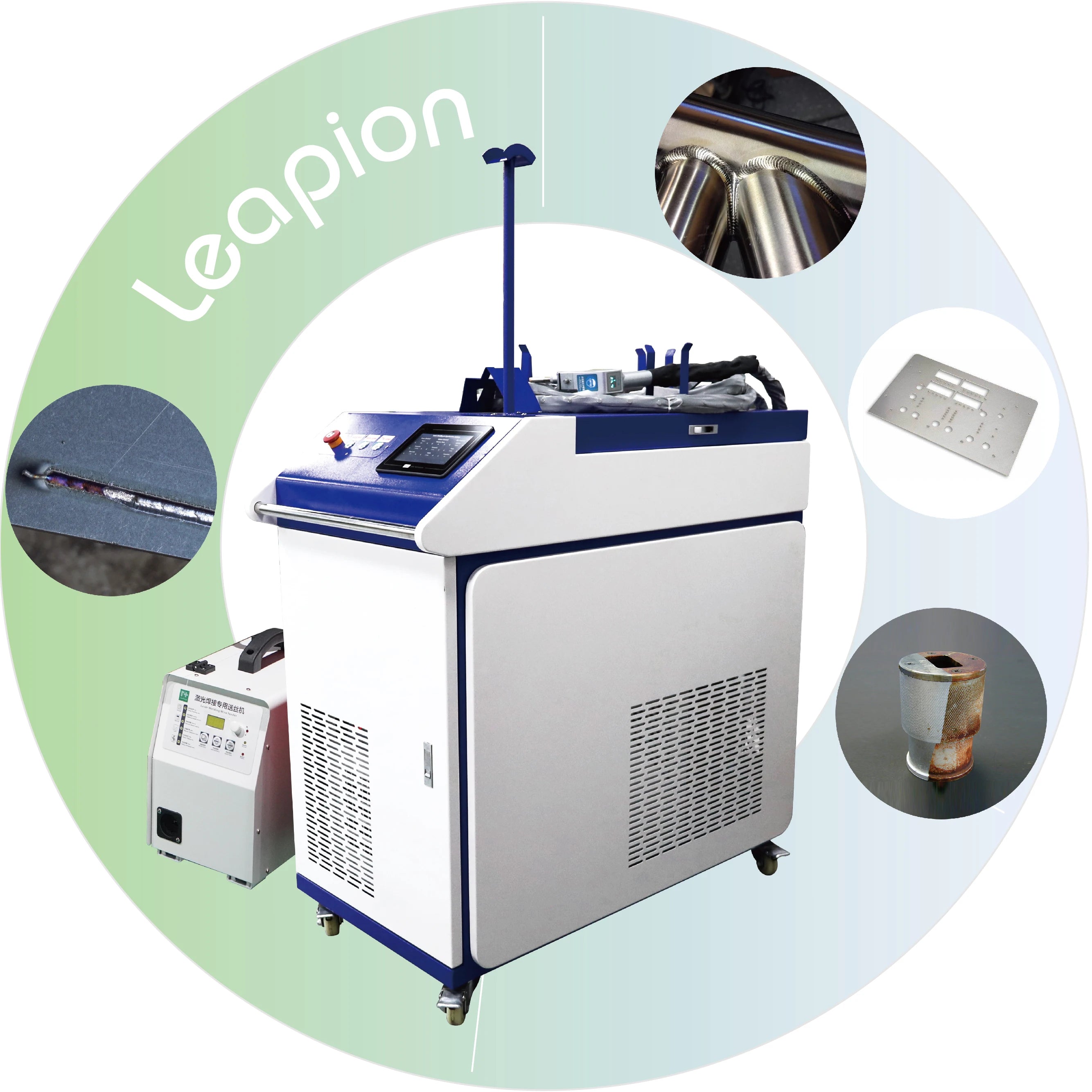 Leapion Portable Laser Welder 3 in 1 1000w 1500w 4 in 1 Cnc Laser Welding Machine
