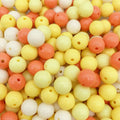 Factory Wholesale 6/8/10/12/14mm Macaron Color Round Beads Plastic Acrylic Beads for DIY Jewelry Making