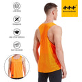 Breathable Lightweight Sporty Gym Tank Top Seamless Vest Custom Made Sleeveless T-shirt with Print MegaBDM