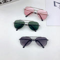 IAZO Hot Selling Metal Frame Sunglasses for Children Designer Sun Glasses Kids Sunglasses