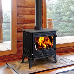 Personalized Custom Bestfire CRB10 Matt Black Cast Iron Kitchen Stove Fireplace Cabinets 10Kw 6inch Flue W620*D420*H720mm