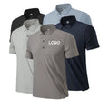 Dropshipping Custom Men's Polo Blank Quick Dry Nylon Polo Shirt Custom Design Your Own Brand Logo Men's T-shirts Polo Custom Top