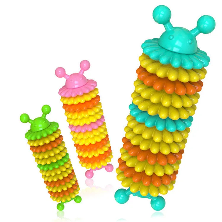 New Caterpillar Natural Rubber Pet Supplies Dog Molar Stick Chew Toy Toothbrush