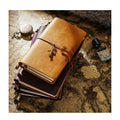 Assorted Size Vintage Handmade Genuine Leather Notebook A5 Retro Travelers' Notebook and Planners Gift Box Set for Journal Diary