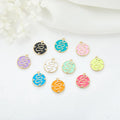 Wholesale Round Accessories Animal Cute Trendy Enamel Snake Designer Charms Bulk for Bracelet Necklace