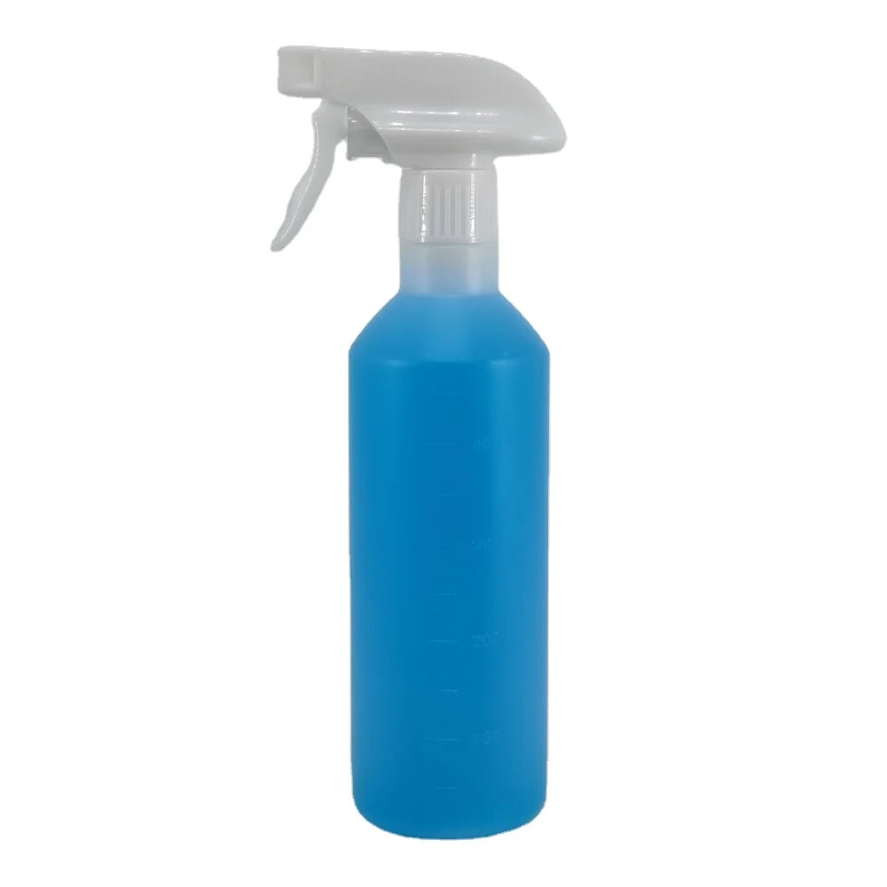 16 oz 500 ml Refillable Empty Plastic HDPE Natural Color Liquid Alcohol Trigger Spray Bottle