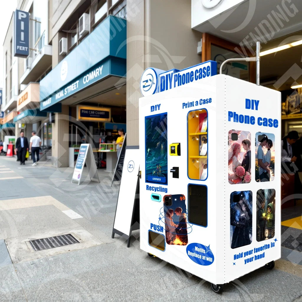 ZXvending Smart Phone Case Vending Machine With Instant Customization Features