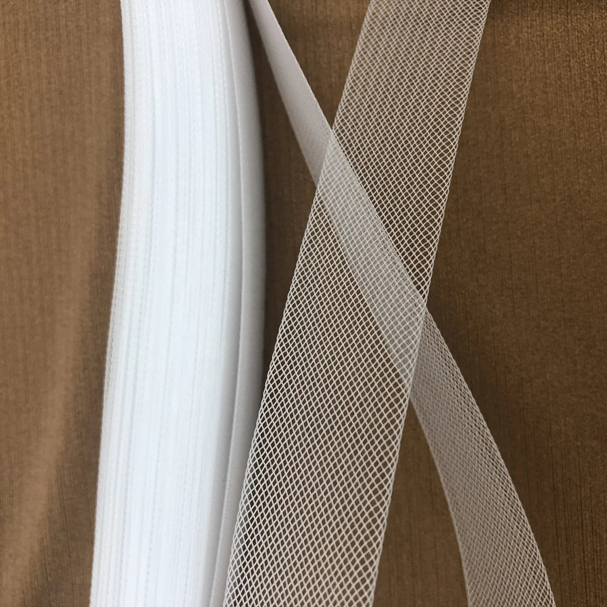1" (25 MM) White Stiff Polyester Horsehair Braid Crinoline Clearance Sale Online for Dresses Shape