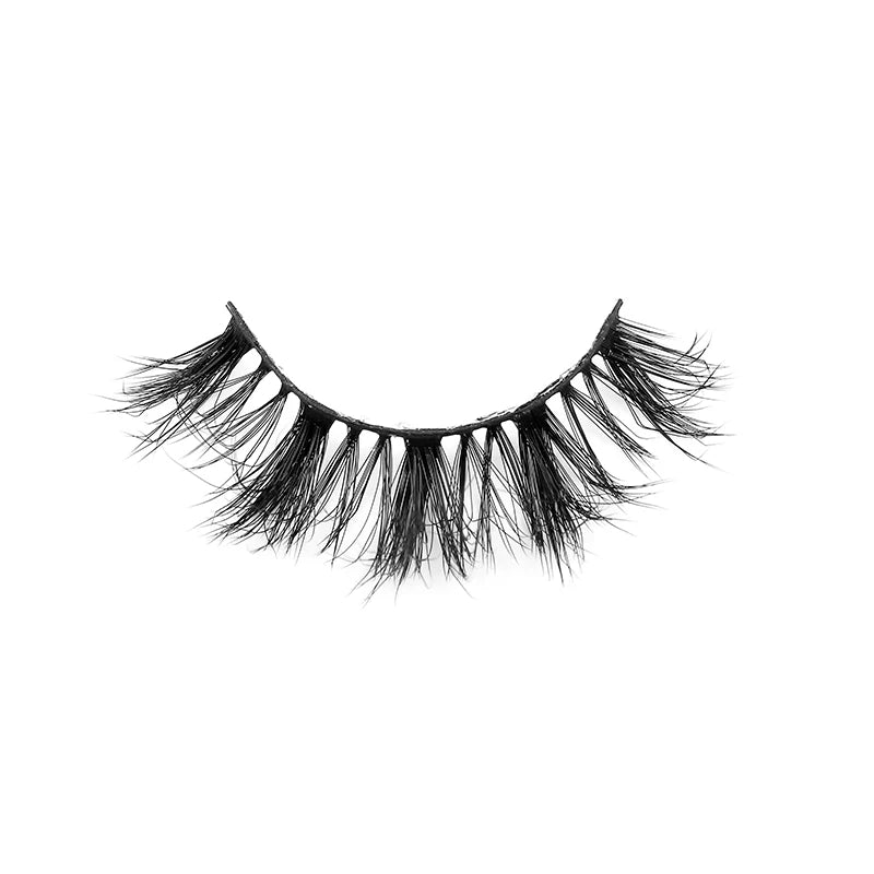 YEGZ-YJ-TB203 Eco-Friendly Full Strip Eyelashes Curled Synthetic Domestic Chemical Fiber Reusable Durable Length Mix Model Box