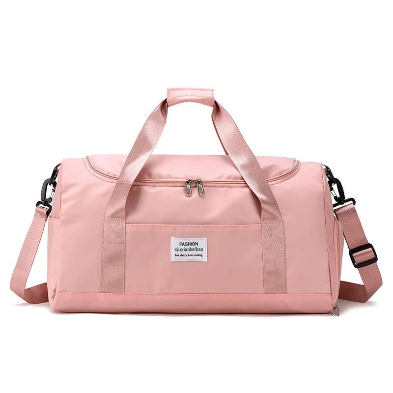 Custom Waterproof Oxford Large Capacity Men Ladies Sport Gym Bags Luxury Travel Bag