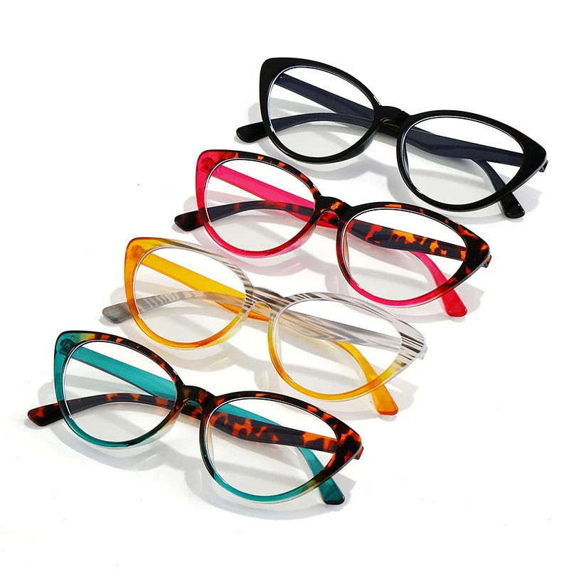 Fashion Eyewear Eyeglasses Frame Women Blue Ray Cut Computer Glasses Anti Blue Light Blocking Glasses