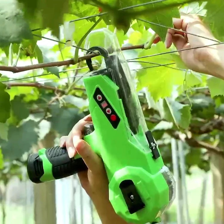 Twist Tie Machine Garden Tools Electric Vegetable Rechargeable Tying Machine for Cucumber Pepper Flower