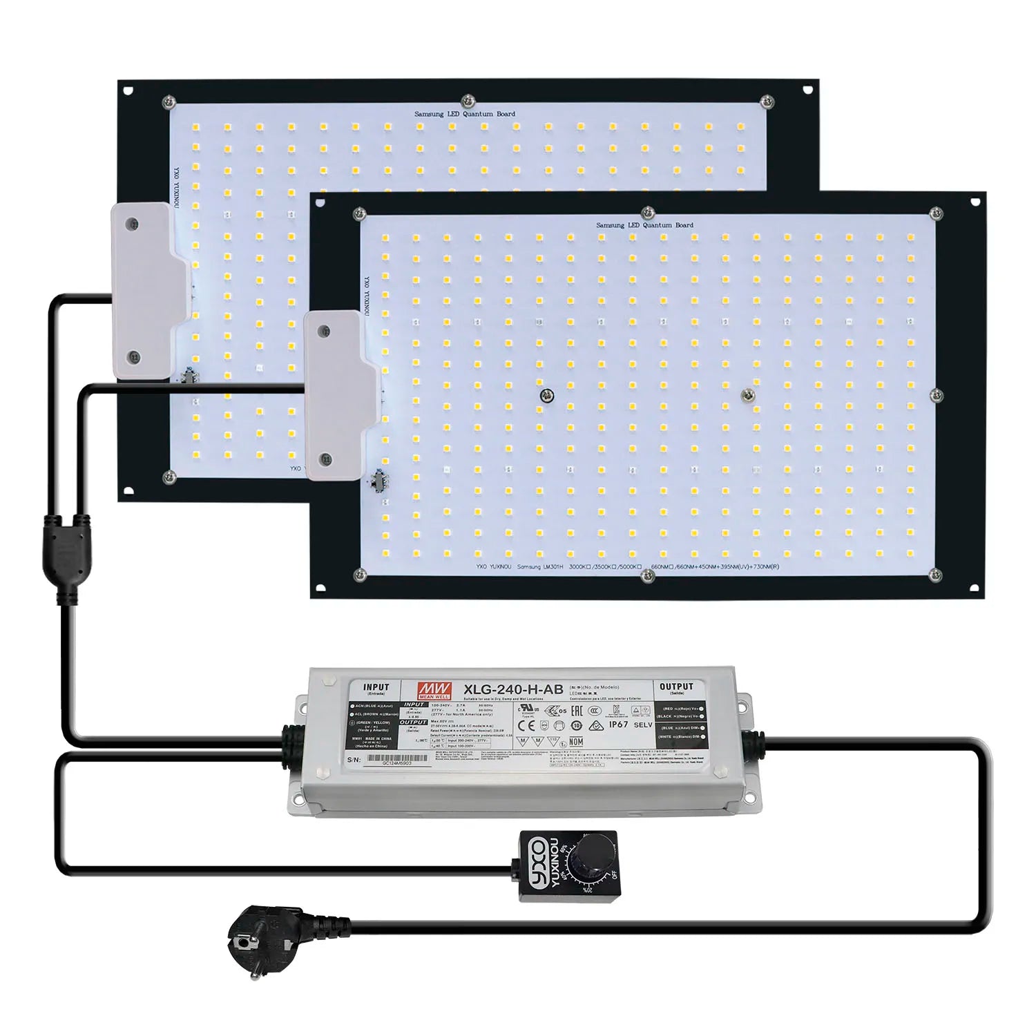 Hot Sale 120 Watt Led Grow Lights Full Spectrum LM301H Dimmable Intelligent LED Grow Light for Hydroponic Indoor Plants