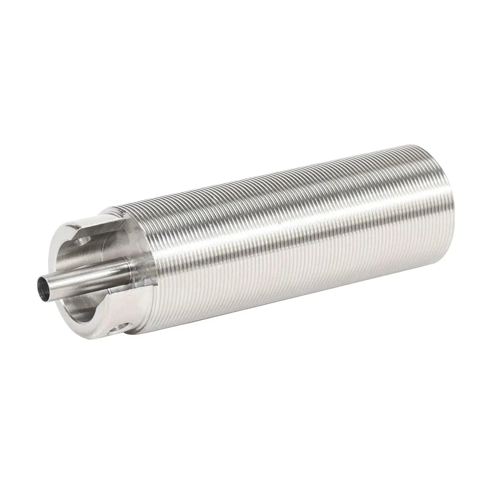 CNC Milled 1-Piece Solid Steel Cylinder Head Piston Integrated AEG Scope Mount