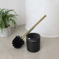 Natural Marble Stone Toilet Brush Holder Bathroom Toilet Cleaner Brush Holder Toilet Bowl Brush Holder Stone