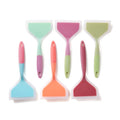 Multi-Color Food Grade Silicone Turner Cooking Spatula Utensils Burning Shovel for Kitchen Wok Spatula Accessories