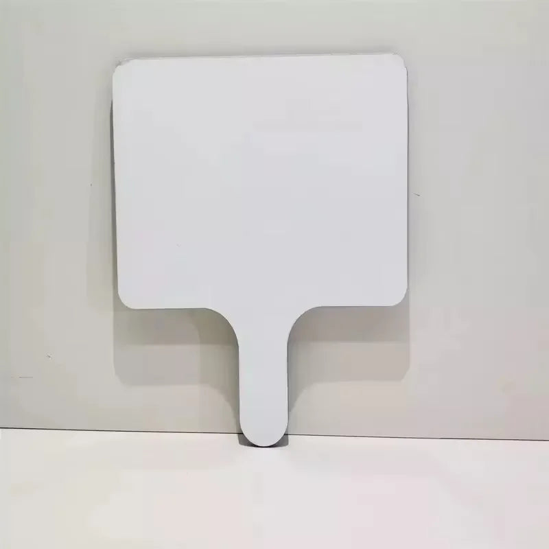 MDF Memorial Paddle Fans Wood Graduation Sublimation Paddle Fan Board Blanks