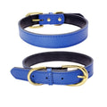 Hot Selling Adjustable Gold Lock Pet Leashes and Collars Online Rawhide Leather for Dog and Cat Decorated with Ribbons