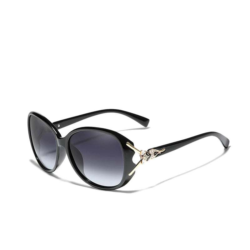 For HD Sunglasses Retro Big Polarized UV400 Eyewear Men Women Luxury Designer Brand Polycarbonate Alloy 7842 Vintage Style