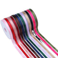 1.5cm Double Sided Polyester Ribbon Bow Diy Ribbon Flower bunch Fruit Gift Box Packaging