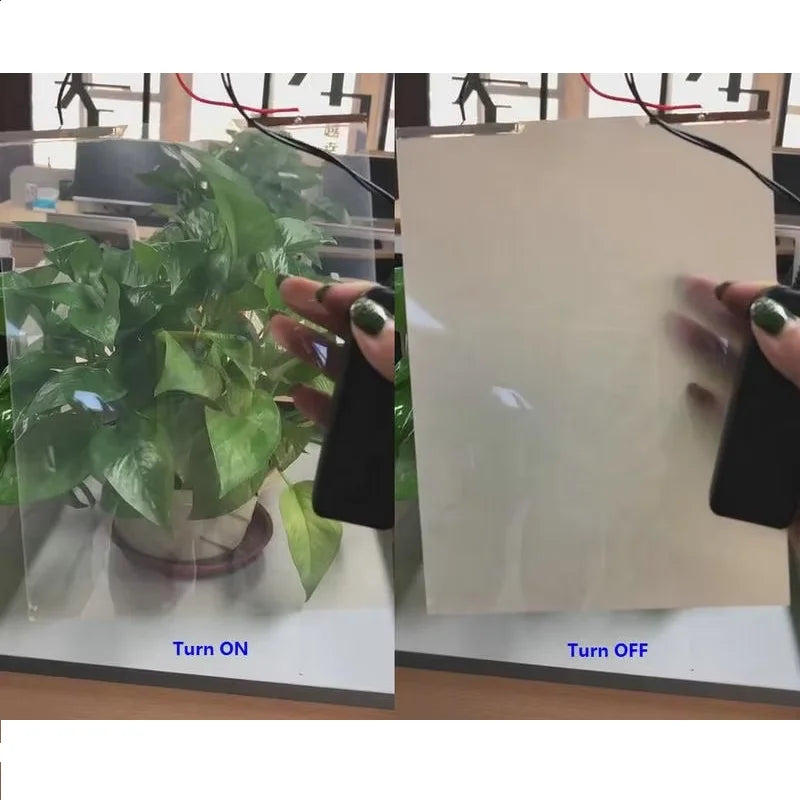 Self-adhesive Electronic Dimming Privacy Window Switchable Smart Glass Film Pdlc Smart Film