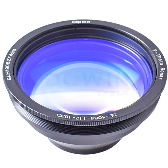 Opex 1064nm Fiber F-theta Scan Lens 70-300mm F100-420mm Fused Silica Quart YAG Field Lens for Laser Marking Machine Parts