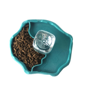 Reptile Feeder 2 in 1 Automatic Water Food Feeding Plate Lizard Turtle Dispenser