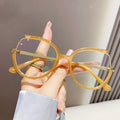 Fashion Cat's Eye Flat Trend Premium Women Photochromic Anti Blue Light Glasses