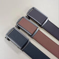 2025 Hot Selling Leisure Business Men's Belt Automatic Buckle Men's Fashionable Leather Belt OEM Customized logo