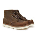 Goodyear Motorcycle Boots Ankle Height Increasing Western Desert Style Autumn Winter Round Toe Boot