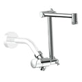 American Solid Brass Shower Head Extension Arm Height & Angle Adjustable 3-way Diverter Extend Freedomly Foldable Shower Arm