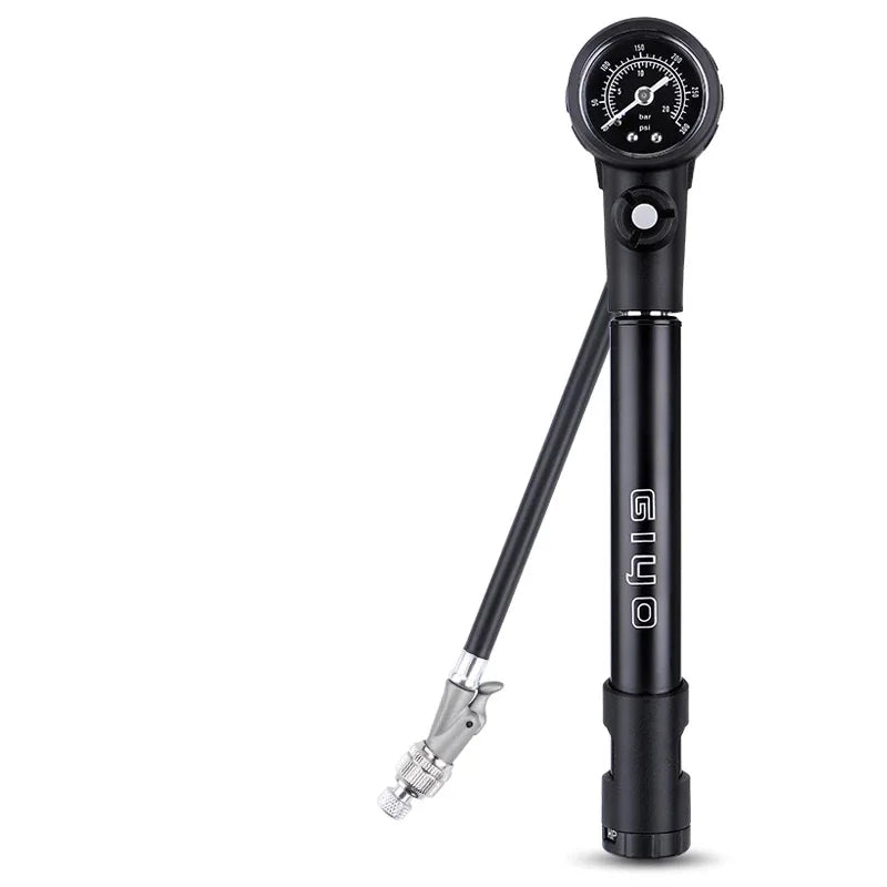 Aluminum Alloy Bicycle Tire Pump Bicycle Accessories Bike Pump With Gauge