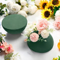 D172 Green Block for Artificial Flowers Round Wet Dry Foam Bricks Florist Foam for Flower Arrangements Floral Foam Ball