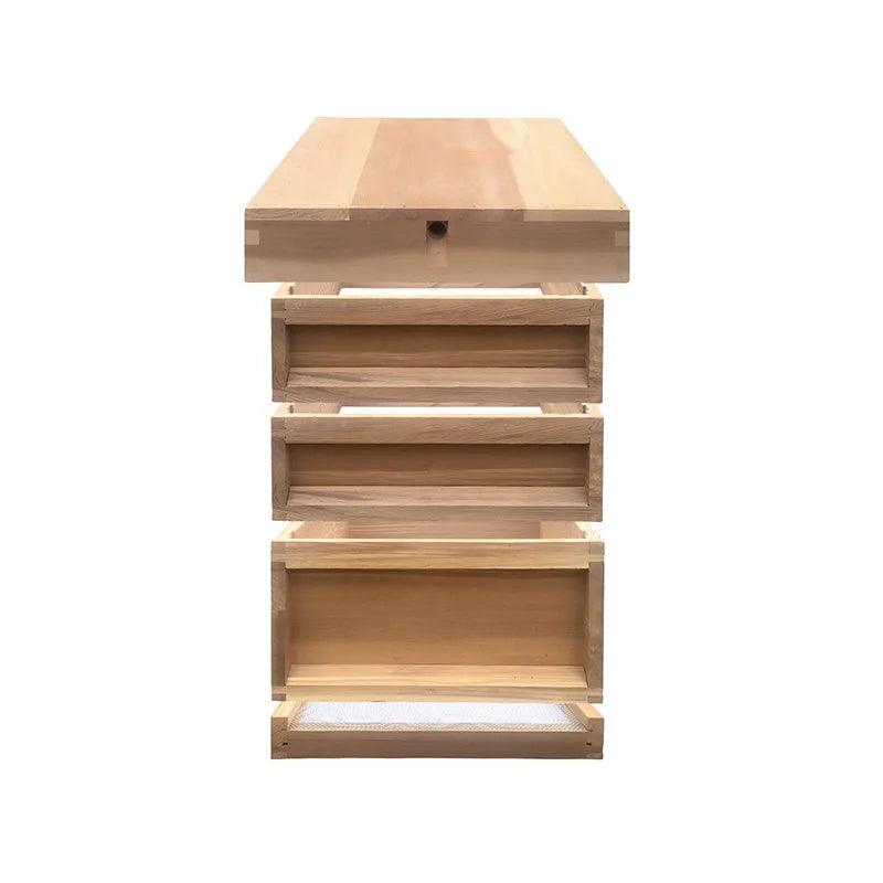 Wholesale Fir Wood British Beehive Organizer with 3 Layers New Condition Hot Sale Animal Husbandry Equipment