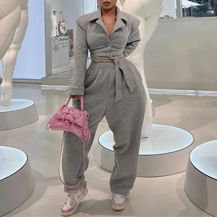 Streetwear Women Oversized Tracksuit Custom Sweatsuit 2 Piece Jogger Set Space Cotton Women's Casual Sets