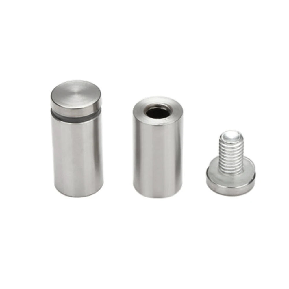 Custom Metric Fastener CNC Hardware Sign Stainless Steel Standoff Screw Advertising Screws Wall Standoff Mounts Glass Acrylic