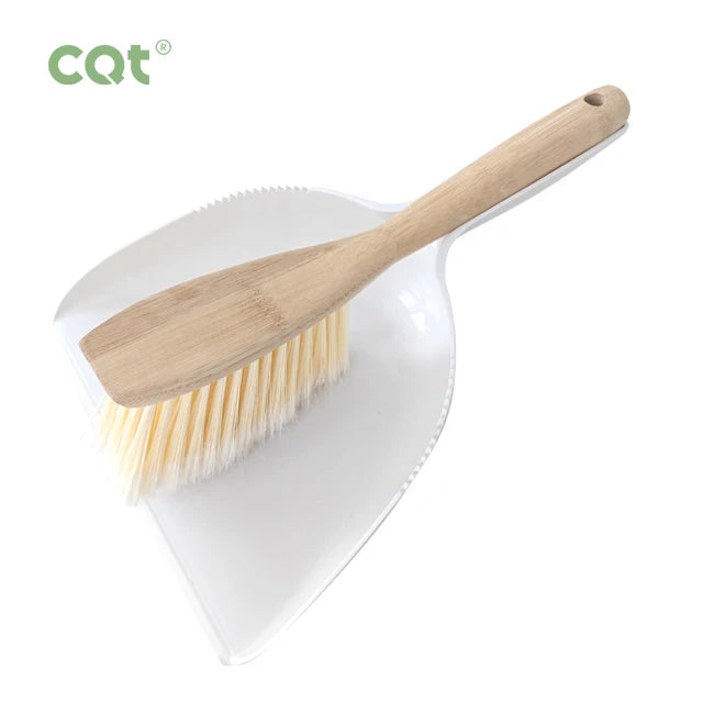 Professional Mini Dust Pan Set PET/PP Broom Head with Soft Bristles and Portable Design for Eco-friendly Home Desktop Cleaning