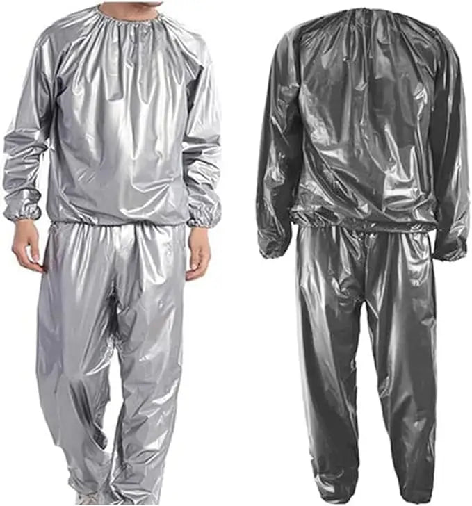 Durable Gym Workout Sauna Suit Home Use Jacket and Pants with High Sweat Effect