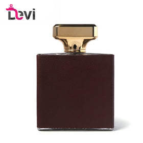 2021 Customized Luxury Perfume Spray Bottles with Hot Stamping Glass Rectangle Design Carton Packing OEM Available