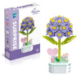 Flower Building Bouquet Set Flower Building Toys Building Blocks Flower Brick Toys Creative Project for Home Room Decor