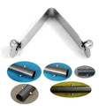 OEM Industrial Use Custom Stock Available Spring Steel Button Lock Spring Clip Button Retaining Spring Retainer Clips