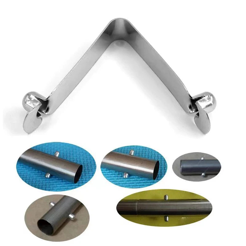 OEM Industrial Use Custom Stock Available Spring Steel Button Lock Spring Clip Button Retaining Spring Retainer Clips