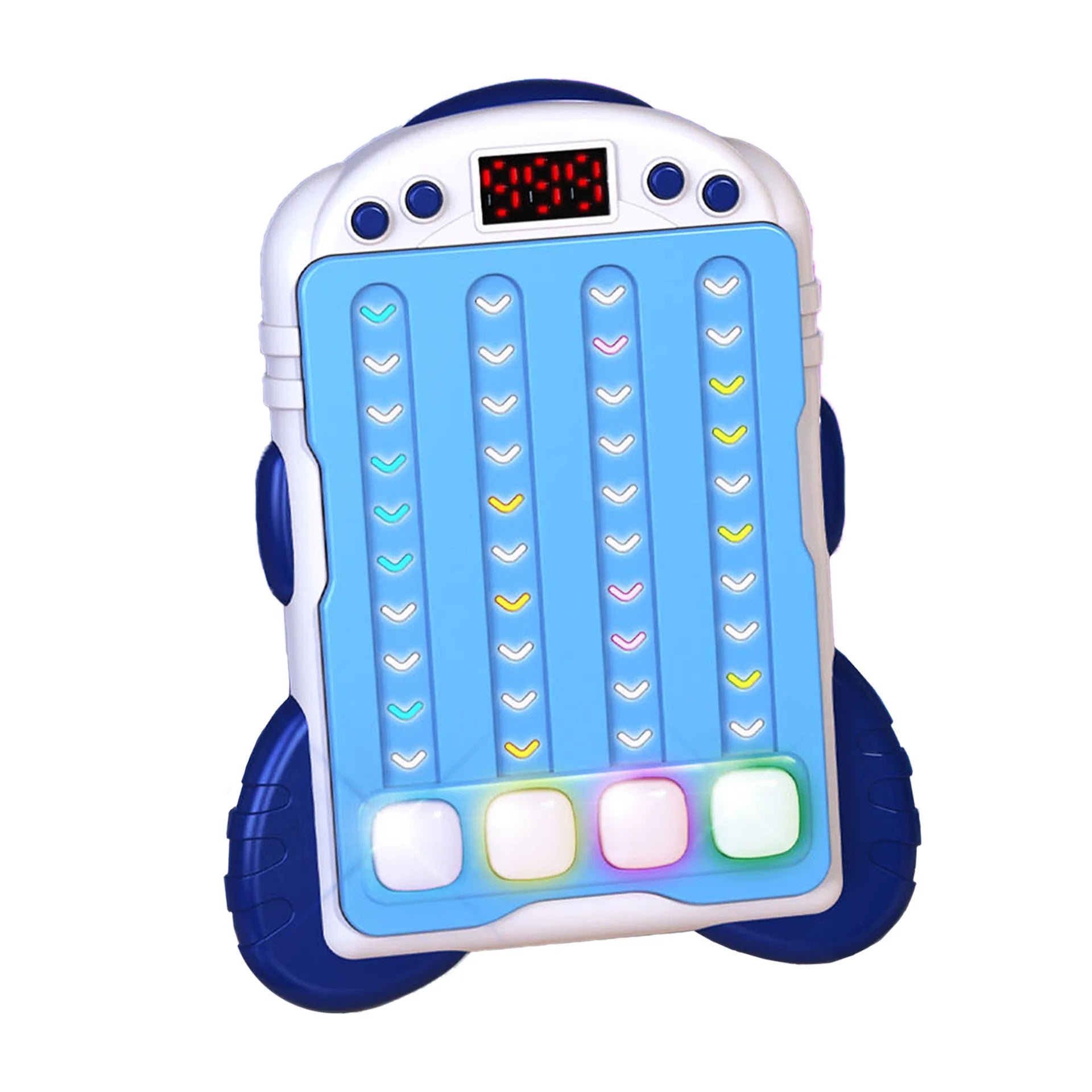 Children's Educational Toy Music Rhythm Game Machine Light to Decompress Press the Music Toy Rhythm Toy Christmas Present
