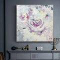 Big Size Modern Wall Art Canvas Frame Handpainted Bright Flower Thick Texture Oil Painting Home Decor Original JZ Arts