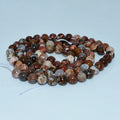 Wholesale 6/8/10mm Natural Russia Agate Loose Gemstone Beads for DIY Jewelry