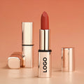 Magnetic Premium Lipstick Customized Logo Waterproof Creamy Matte Finish Hydrating Lipstick Vegan Formula