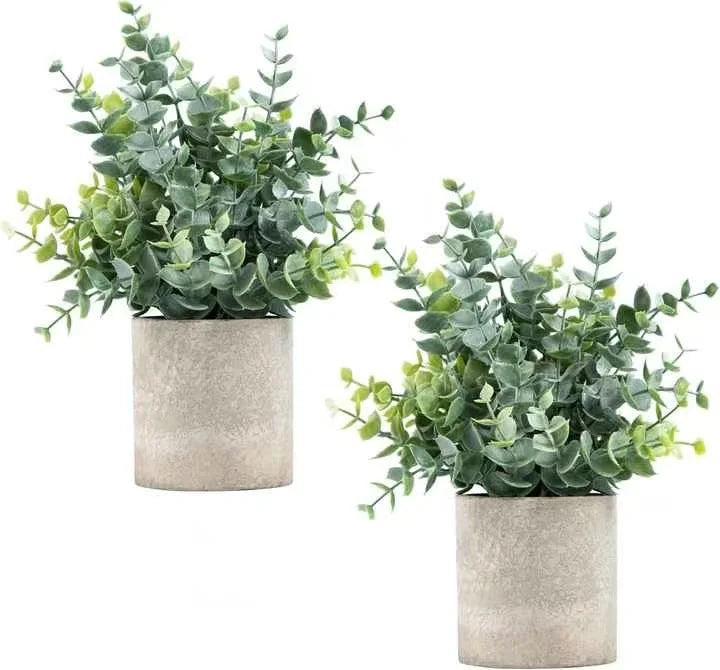 Durable Eco-Friendly Home Desktop Artificial Bonsai Simulation Plant Mini Pulp Potting for Indoor/Outdoor/Backyard Soft Plastic