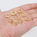 Gaby Stainless Steel Hoop Nose Piercing Jewelry Flower Nose Studs Nose Hoop Wholesale Body Piercing Jewelry