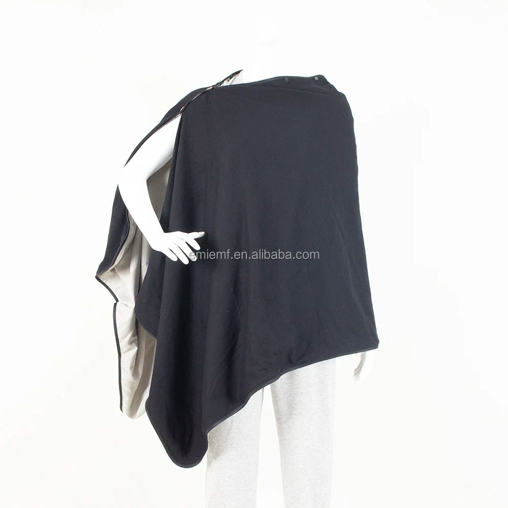 BLOCK EMF Anti Radiation Shawl Women's Anti Radiation Blanket Emf protection Poncho