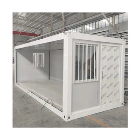 Kingland Folding Portable Expandable 20ft Modern Design Fully Decorated Cargo Container Flat Pack Prefab House Fast Assembly